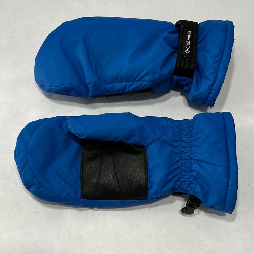 NWOT Columbia Sportswear Youth Kids L Royal Blue Insulated Mittens Winter Sports
